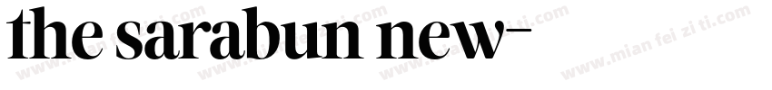 the sarabun new字体转换